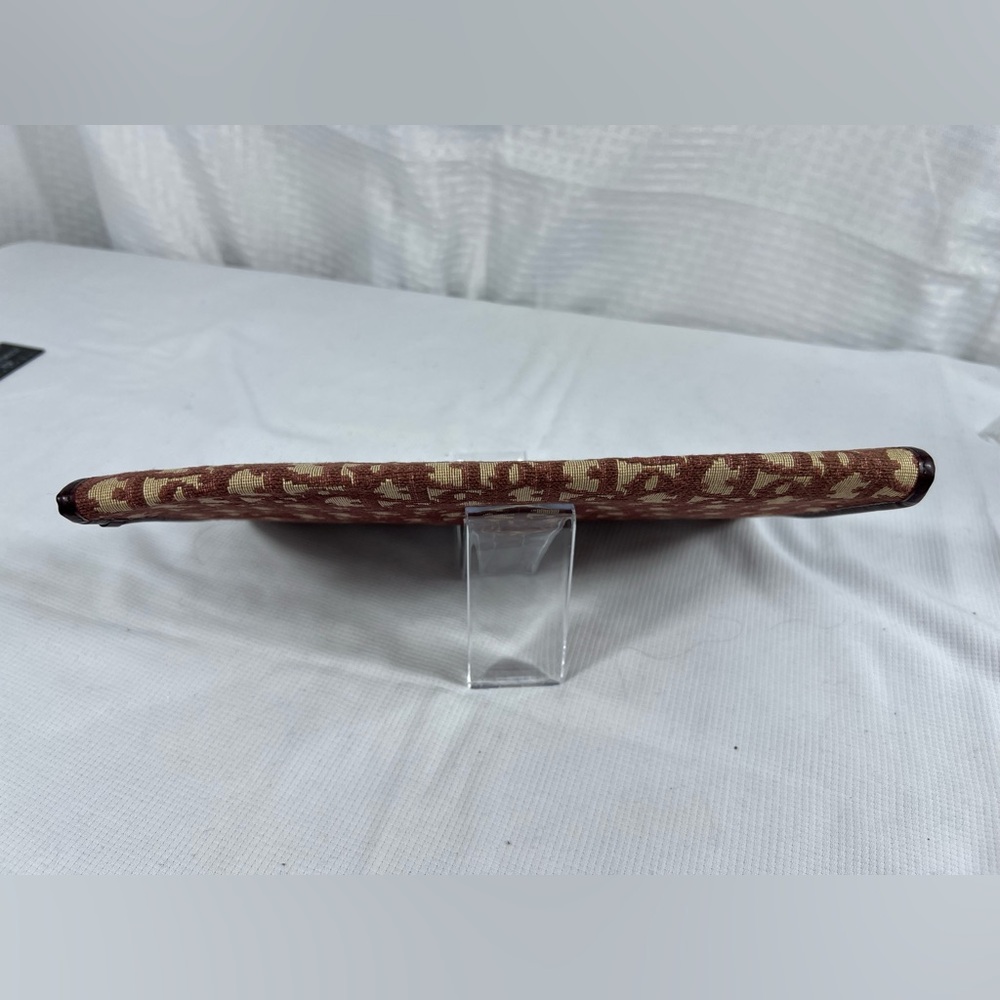 Dior Brown and Cream Clutch - Picture 8 of 15